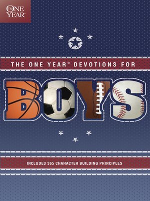 cover image of The One Year Devotions for Boys